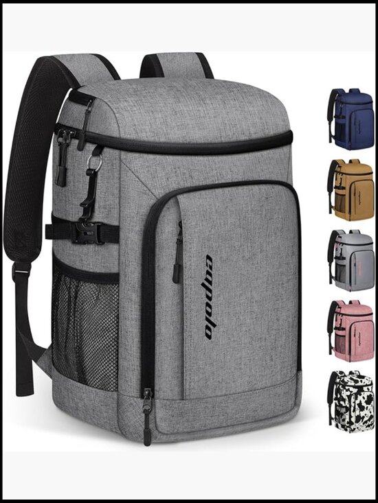 Insulated Cooler Backpack Leak Proof Waterproof Camping Beach Picnic Gear main image 6